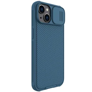 Nillkin CamShield Pro Magnetic Case etui iPhone 14 Plus pokrowiec osłona na aparat kamerę niebieski (z MagSafe) - Etui i futerały do telefonów - miniaturka - grafika 3