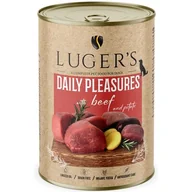 Mokra karma dla psów - Karma dla psa LUGERS Daily Pleasures z wołowiną i ziemniakami 400g - miniaturka - grafika 1