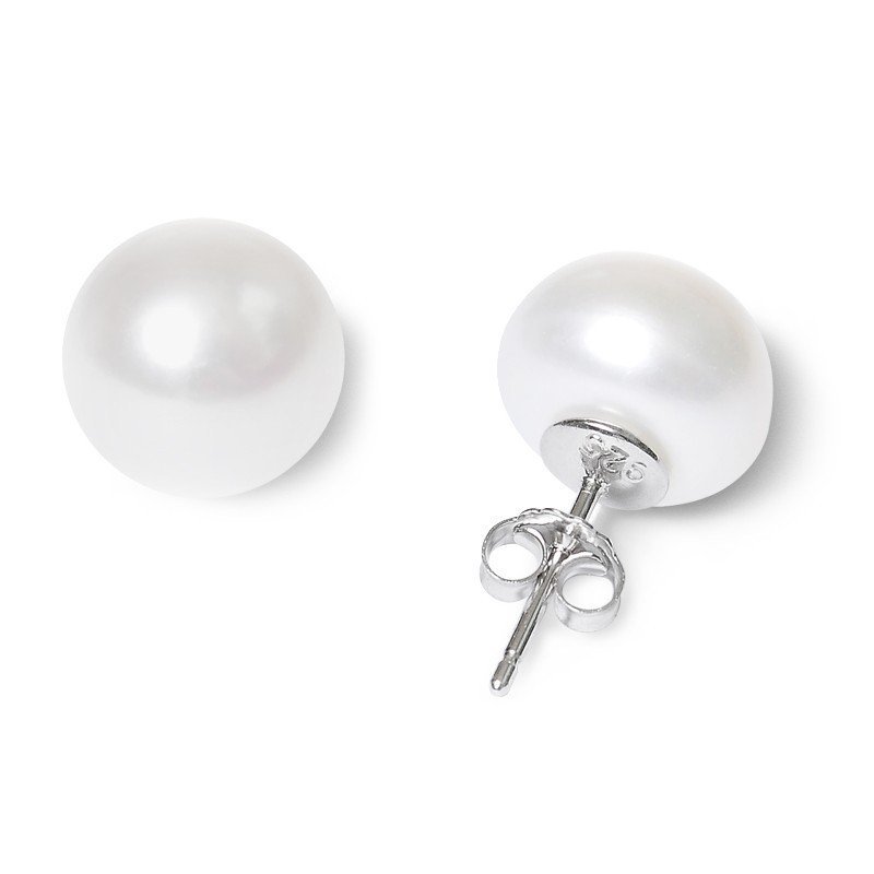Apearl, Kolczyki z prawdziwą perłą, 10,0-11,0 mm