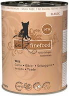 Mokra karma dla kotów - Zestaw Catz Finefood w puszce, 12 x 400 g - Dziczyzna - miniaturka - grafika 1