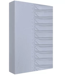 Prześcieradło jersey z gumką 90x200 srebrne 160g/m2 Zaratex - Prześcieradła dla dzieci - miniaturka - grafika 1