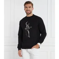 Bluzy męskie - Karl Lagerfeld Bluza CREWNECK | Regular Fit - miniaturka - grafika 1