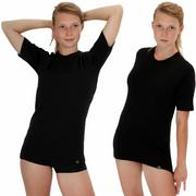 Koszulki sportowe damskie - COOL T-shirt z krótkim rękawem - damski .S .czarny - miniaturka - grafika 1
