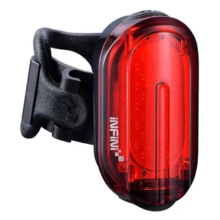 Oświetlenie INFINI OLLEY R USB I-210RI – Czarny - Lampki rowerowe - miniaturka - grafika 1