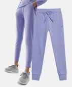 Spodnie damskie - 4F Spodnie Dresowe Joggery Dziewczęce Sportowe Dziecięce - miniaturka - grafika 1