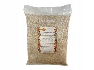 KASZA KRAKOWSKA łamana kasza gryczana nieprażona 1 kg - Kasza - miniaturka - grafika 1