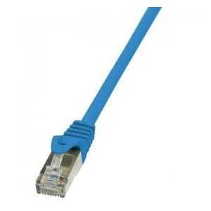 LogiLink Patchcord CP1056S CAT5e F/UTP 2m, niebieski CP1056S - Kable miedziane - miniaturka - grafika 1