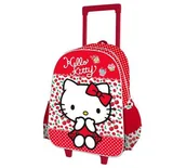 Plecaki - Hello Kitty Plecak 3D Wózek 40 cms Kids, Różowy (AS7161) - miniaturka - grafika 1