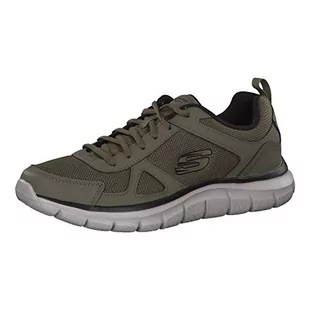 Skechers Męskie trampki Track Scloric Sneaker, zielony - oliwkowy - 45 1/3 EU - Trampki męskie - miniaturka - grafika 1