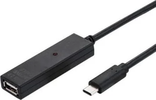 Kabel USB Value USB-C - USB-A 15 m Czarny - Kable USB - miniaturka - grafika 1