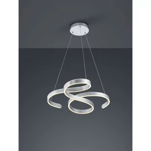 Trio Leuchten Designerska lampa wisząca ze stali z 3-stopniowym ściemnianiem LED - Frank - Lampy sufitowe - miniaturka - grafika 1