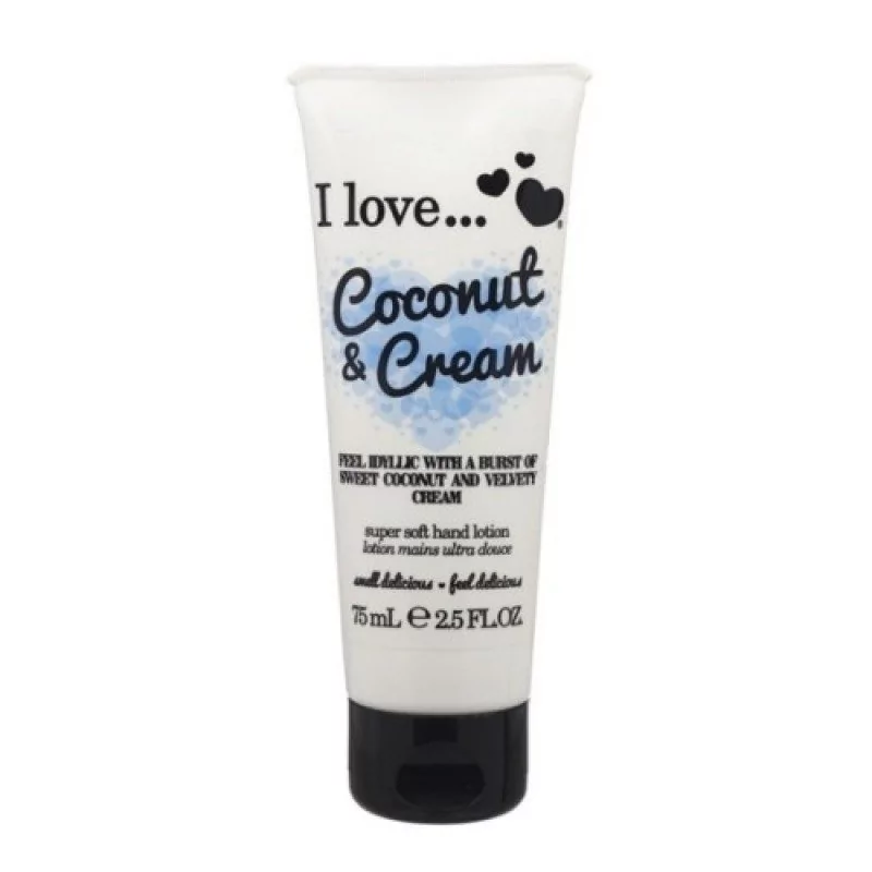 I Love Coconut & Cream krem do rąk 75 ml