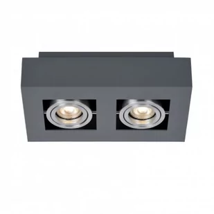 Italux Plafon Casemiro IT8002S2-BK/AL - Lampy sufitowe - miniaturka - grafika 1