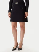 Spódnice - Guess Spódnica trapezowa W5BD61 KCMU2 Czarny Regular Fit - miniaturka - grafika 1