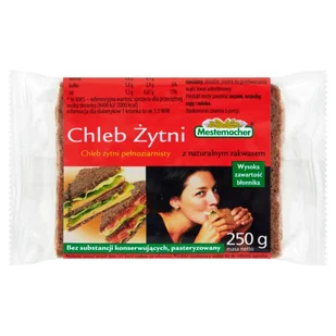 BENUS Chleb żytni pełnoziarnisty 250 g Benus - Pieczywo chrupkie - miniaturka - grafika 1