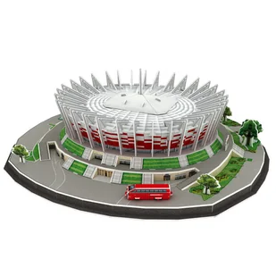 Stadion piłkarski PGE NARODOWY Puzzle 3D model oficjalny - Zabawki kreatywne - miniaturka - grafika 1