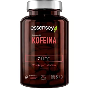 Essensey Kofeina 120 kapsułek (5902114043070) - Suplementy naturalne - miniaturka - grafika 1