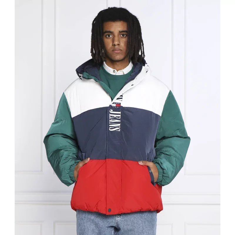 Tommy Jeans Kurtka ARCHIVE COLORBLOCK | Oversize fit