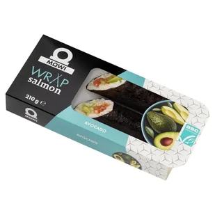 Mowi Wrap z marynowanym łososiem atlantyckim i awokado 210 g - Konserwy i dania rybne - miniaturka - grafika 1