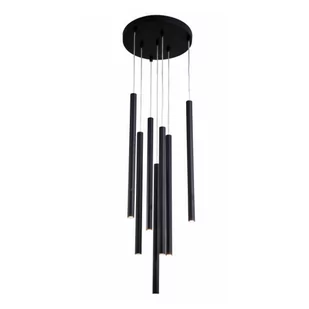 Light Prestige Lungo lampa wisząca 7-punktowa czarna LP-894/7P BK LP-894/7P  BK - Lampy sufitowe - miniaturka - grafika 1