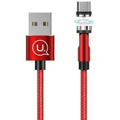 Kable USB - USAMS Kabel Magnetyczny Microusb Fast Charge 1M - miniaturka - grafika 1
