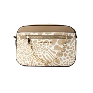 Michael Kors Damski zestaw Jet Set Item LARGE EAST WEST CHAIN crossbody (wielbłądzi), Wielbłądzi, Small - Torebki damskie - miniaturka - grafika 1