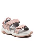 Buty dla dziewczynek - Clarks Sandały Expo Sea K 261648226 S Różowy - miniaturka - grafika 1