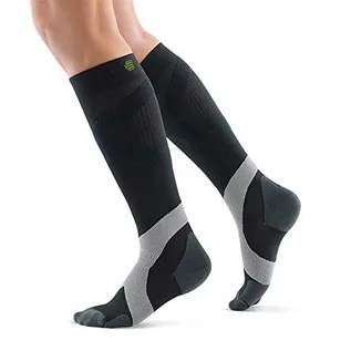 Pończochy - Bauerfeind Sportowe pończochy uciskowe"Sports Compression Socks Ball & Racket", 1 para skarpet sportowych unisex do sportów piłkowych, podkolanówki - grafika 1