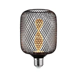 Źródło światła LED METALLIC GLOW ZYL czarny Helix E27 3,5W 110lm 1800K 230V - Żarówki LED - miniaturka - grafika 1