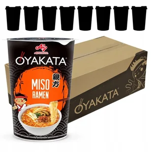 Zupka Chińska Oyakata Miso Ramen Kubek 62G - Dania dla dzieci - miniaturka - grafika 1