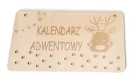 Kalendarze - AkademiaDrewna, Kalendarz Adwentowy drewniany - miniaturka - grafika 1