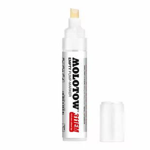 Molotow mołotow 311em  nadaje się do ponownego napełnienia Empty marker  4  8 MM Chisel Tip 311.000 - Kredki, ołówki, pastele i pisaki - miniaturka - grafika 1