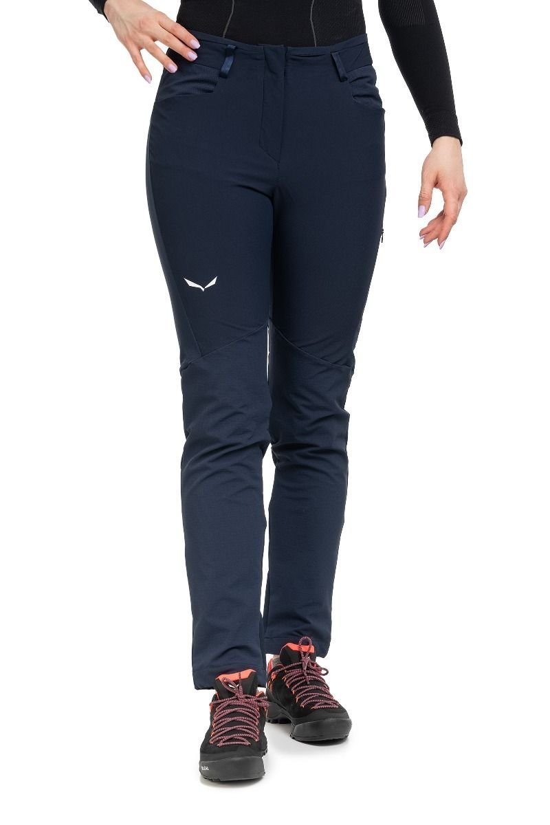 Salewa Spodnie trekkingowe damskie Agner DST Women granatowe 38_M