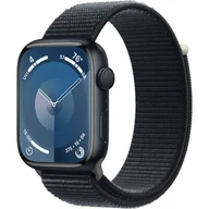 Smartwatch - Apple Watch 9 GPS 45mm Aluminium Sport Czarny - miniaturka - grafika 1