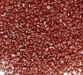 Dodatki do ciast w proszku - KRYSZTAŁKI CUKROWE POSYPKA brązowe miedziane 20g - miniaturka - grafika 1