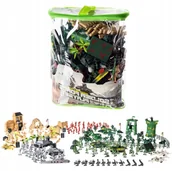 Modele do sklejania - Duży Zestaw Wojskowy Żołnierze Baza Wosjkowa Armia Żołnierzyki 300El. - miniaturka - grafika 1