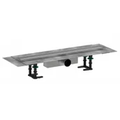 Odpływy liniowe - HANSGROHE 56174800 RainDrain Compact Komplet odpływowy prysznicowy 600 do montażu standardowego - miniaturka - grafika 1