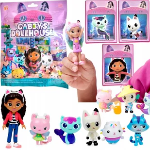 SASZETKA KOCI DOMEK GABI ZESTAW FIGURKA 3 KARTY - Figurki dla dzieci - miniaturka - grafika 1