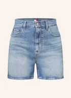 Spodenki damskie - Tommy Jeans Szorty Jeansowe Mom Short blau - miniaturka - grafika 1
