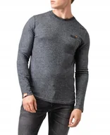 Koszulki męskie - SUPERDRY KOSZULKA Z DŁUGIM RĘKAWEM MĘSKA SZARA XL KTA - miniaturka - grafika 1