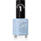 Lakiery do paznokci - Rimmel Super Gel żelowy lakier do paznokci 060 In The Clouds 12ml - miniaturka - grafika 1