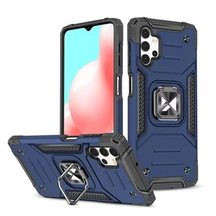 Wozinsky Ring Armor pancerne hybrydowe etui pokrowiec + magnetyczny uchwyt Samsung Galaxy A53 5G niebieski - Etui i futerały do telefonów - miniaturka - grafika 1