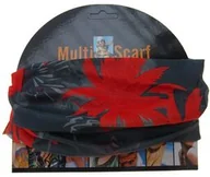 Apaszki i szaliki damskie - Chusta komin LIŚCIE na twarz wielofunkcyjna uniwersalna - miniaturka - grafika 1