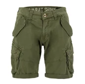 Spodnie męskie - spodnie bojówki krótkie ALPHA INDUSTRIES - COMBAT SHORT DARK OLIVE-29 - miniaturka - grafika 1