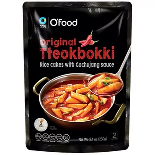 Chung Jung One Original Tteokbokki, kluski ryżowe w sosie gochujang 260g - O'Food 3135-uniw - Kuchnie świata - miniaturka - grafika 1