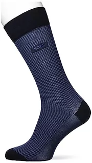 Skarpetki męskie - BOSS Męskie skarpety RS mini MC Regular Socks, ciemnoniebieskie, 39-42, ciemnoniebieski, 42 EU - grafika 1