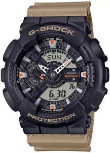 Zegarek Zegarek G-SHOCK GA-110TU-1A5ER G-SHOCK TWO TONE UTILITY COLOR - Zegarki męskie - miniaturka - grafika 1