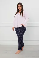 Piżamy damskie - Libra piżama damska długi rękaw, długie spodnie - Italian Fashion - miniaturka - grafika 1