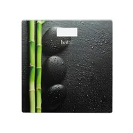 Wagi łazienkowe - Waga łazienkowa elektroniczna Bam-Boo czarno-zielony Botti - miniaturka - grafika 1