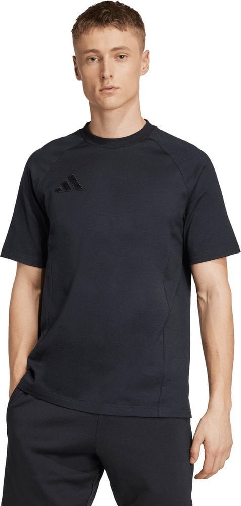 Adidas Koszulka męska Tiro 25 Tee Travel czarna JY5948 L
